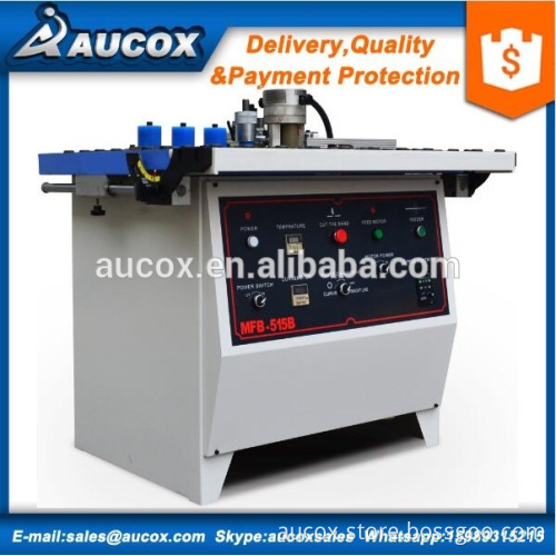 45 degree working table manual edge banding machine
